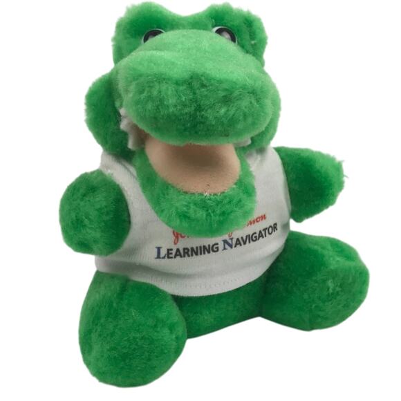 Steven Smith 5'' Alligator Plush Johnson & Johnson Learning Navigator T-Shirt - Picture 1 of 11